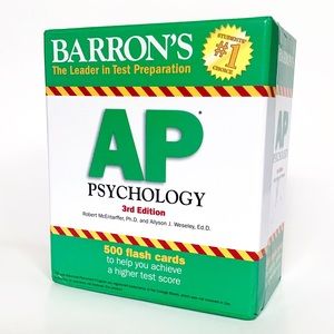 Barron’s AP Psychology Flashcards (3rd Edition)